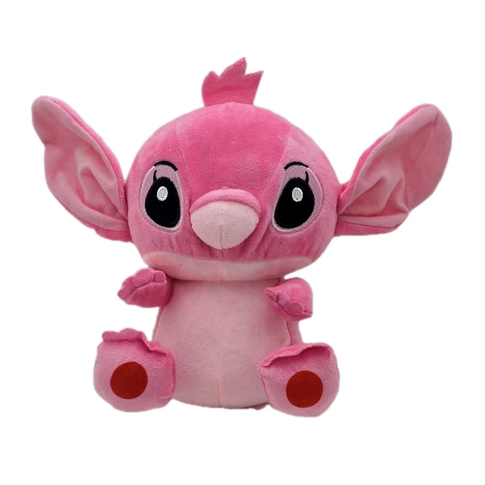 Disney Lilo & Stitch Angel Plush 7" Pink Experiment 624‎ Stuffed Animal Toy